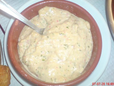 Patê de atum com iogurte natural light