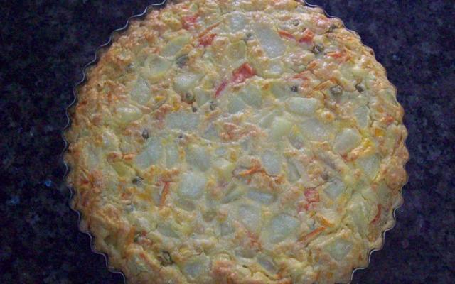 Torta de legumes - fácil