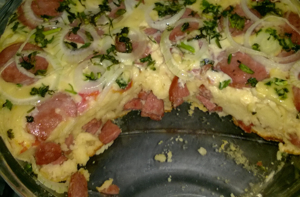 Torta de calabresa deliciosa