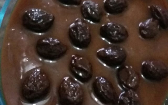 Creme de chocolate e coco