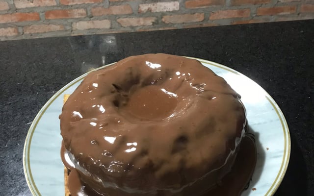 Cobertura de chocolate cremosa