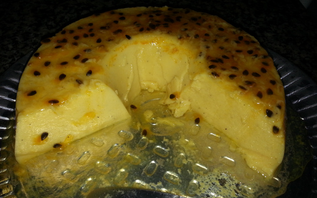 Gelatina especial de maracujá