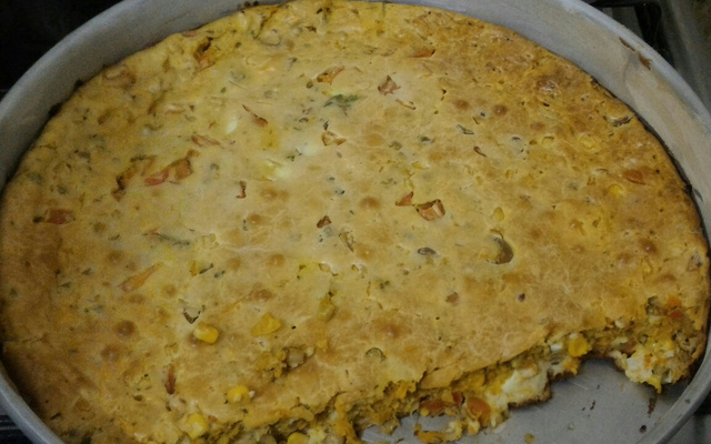 Torta salgada de liquidificador da Marlene