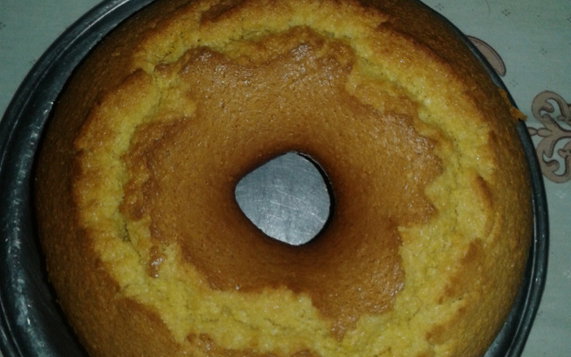 Bolo de massa de milho