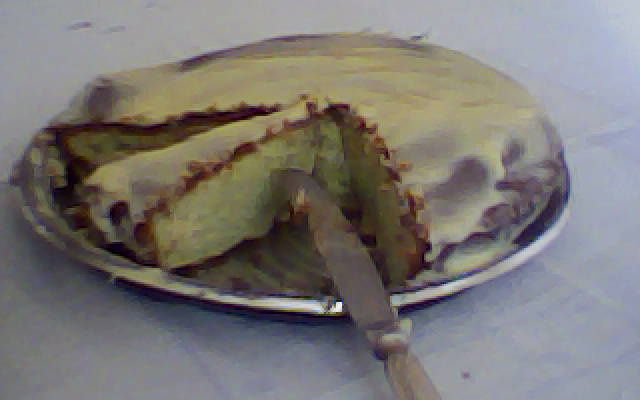 Bolo verde de limão