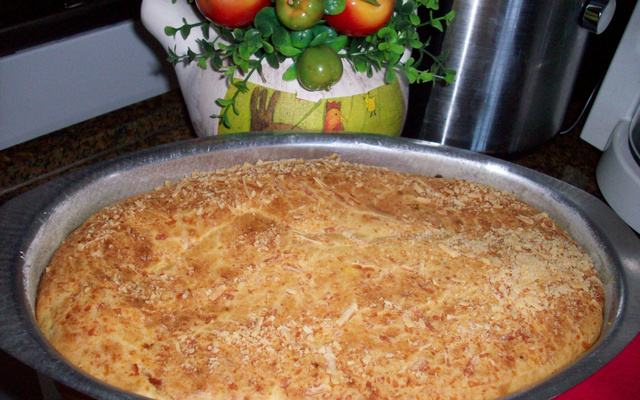 Torta salgada de batedeira deliciosa