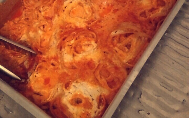 Macarrão preguiçoso