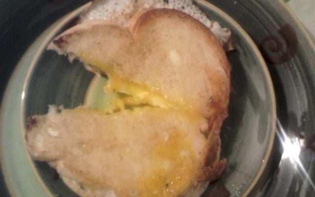 Pão com ovo - cheese egg