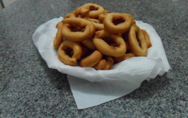 Biscoito frito de vinagre