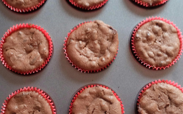 Cupcake de brigadeiro