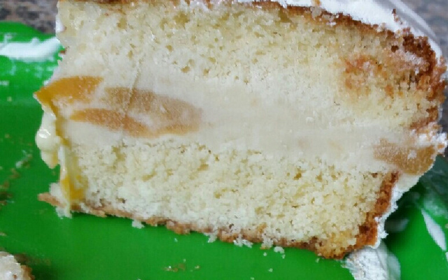 Recheio de pêssego para bolo