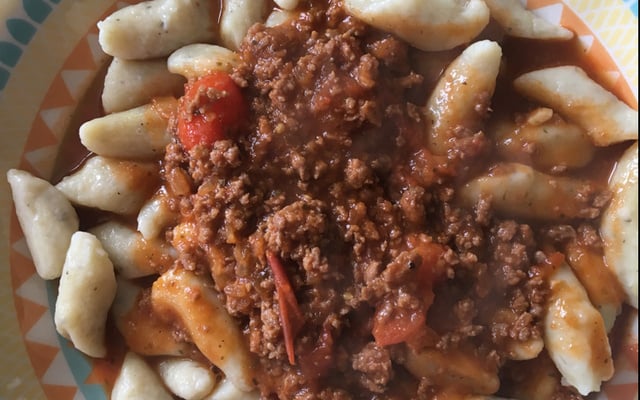 Nhoque de batata doce