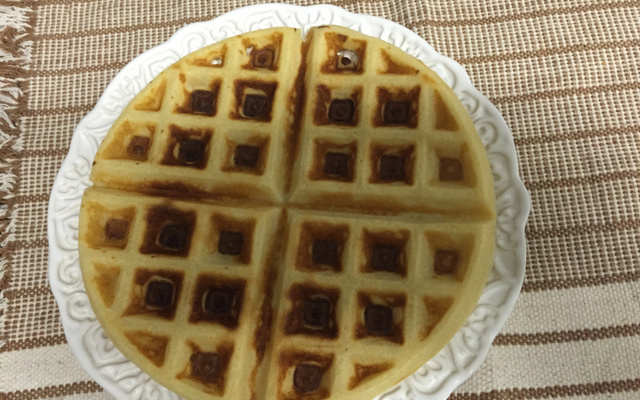 Waffle crocante/ crispy waffle