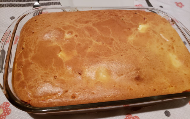 Torta de frango fácil de liquidificador