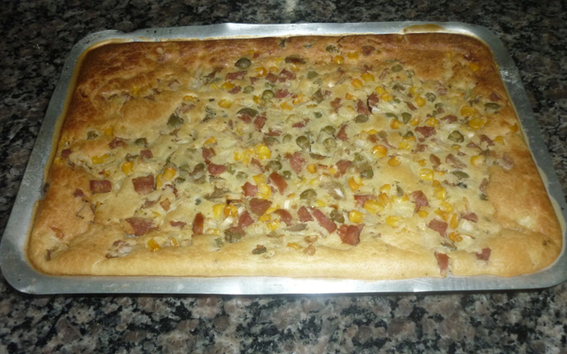 Torta versátil de liquidificador