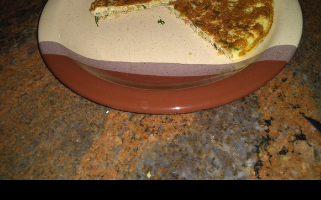 Omelete de atum com azeitona