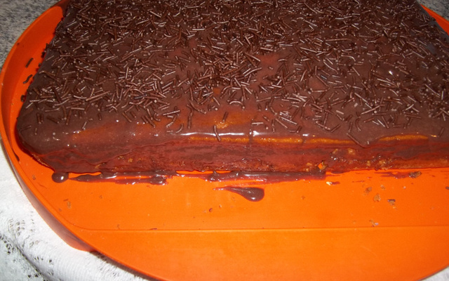 Bolo de cenoura diferente