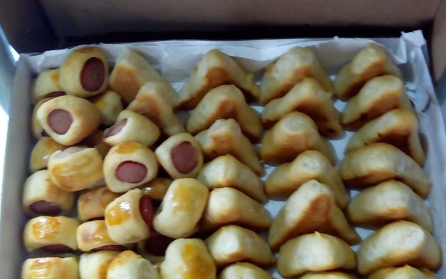 Massa para salgados assados