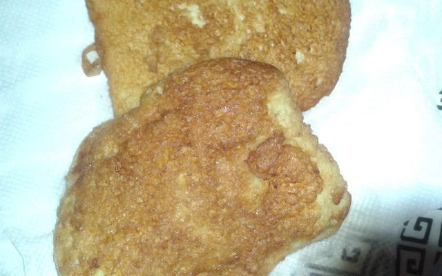 Pão com ovo diferente