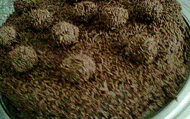 Bolo gelado de brigadeiro