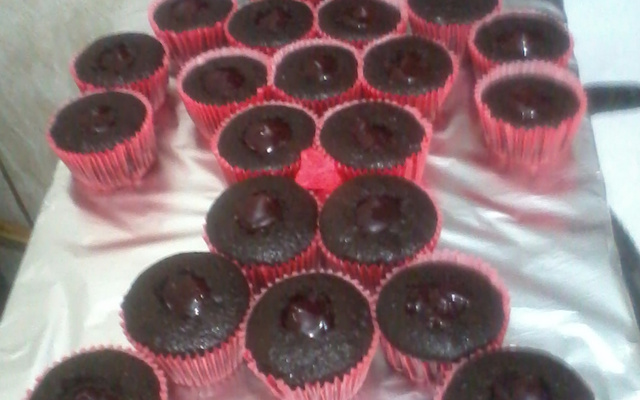 Capitão América de cupcake