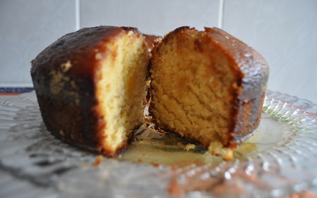 Bolo de laranja sem ovo