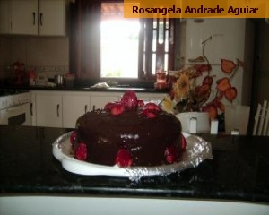 Bolo de chocolate sem leite