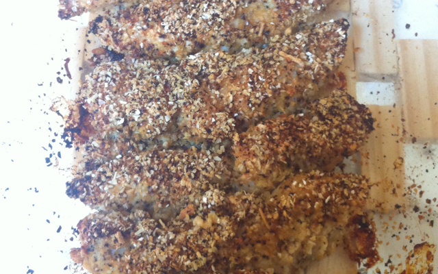 Frango empanado light