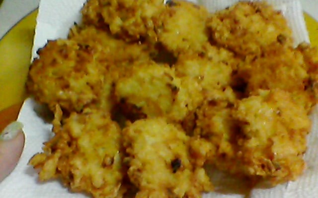 Bolinho de arroz sequinho