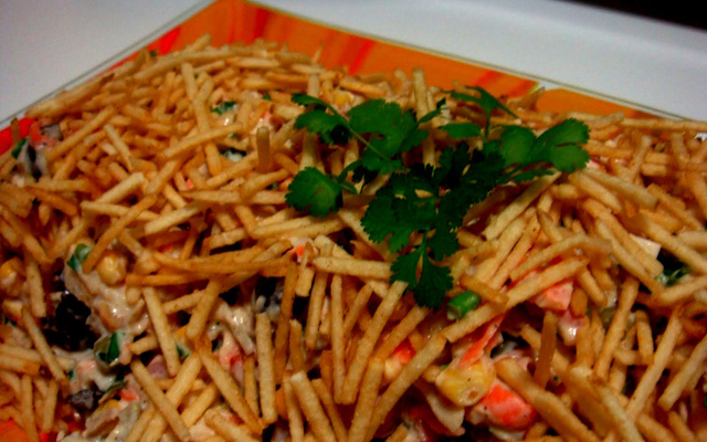 Salpicão de bacon crocante