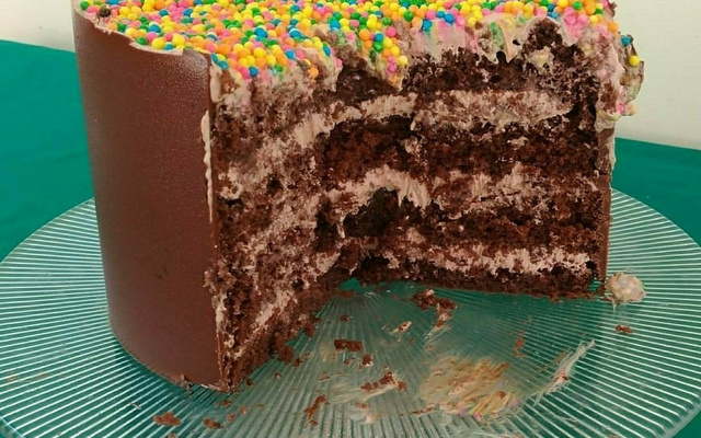 Bolo de paçoca — festa junina