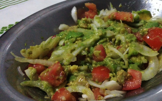 Salada de abacate
