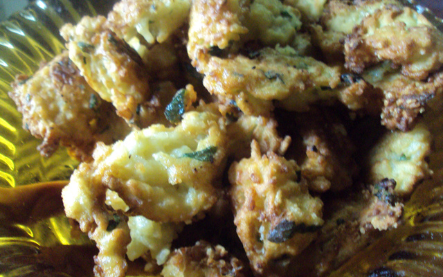 Bolinho de arroz simples