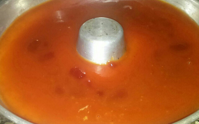 Torta de leite condensado e goiabada