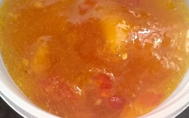Geleia de manga picante