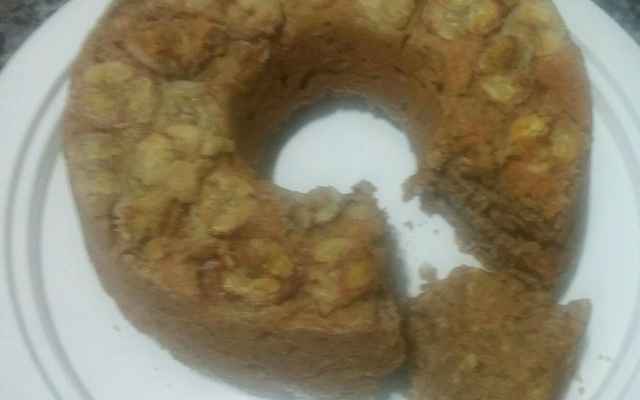 Bolo natural de granola