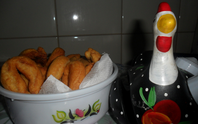 Torta de queijo, presunto e frango