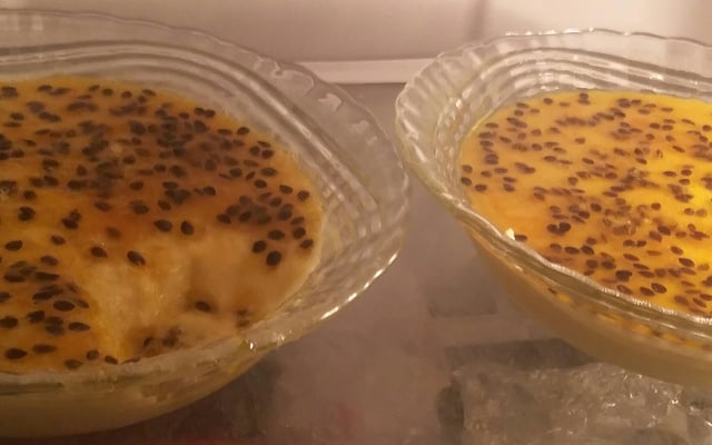 Mousse de maracujá fácil