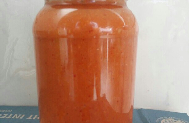 Molho de pimenta calabresa (forte)