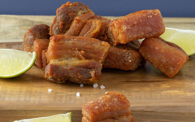 Toucinho de barriga na airfryer