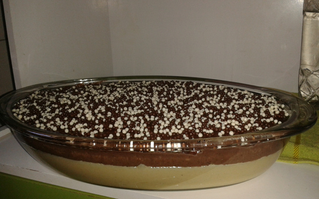 Prestígio com amendoim