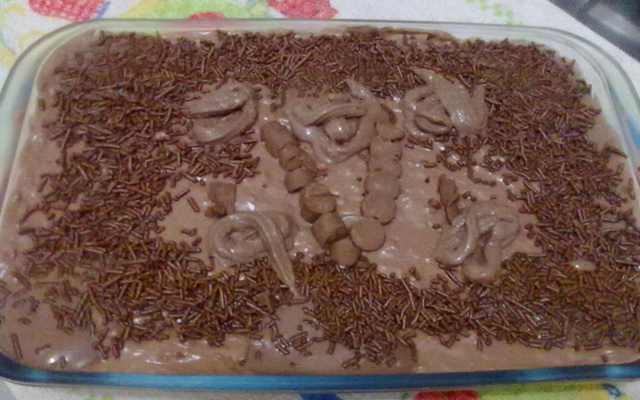 Pavê fácil de chocolate
