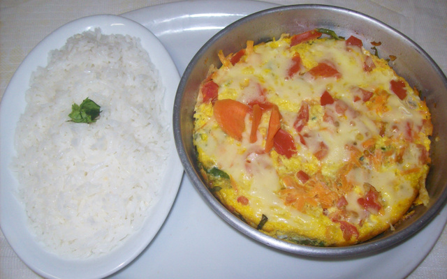 Souflé tipo omelete