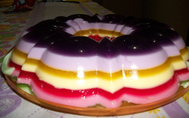 Arco-Iris de Gelatina