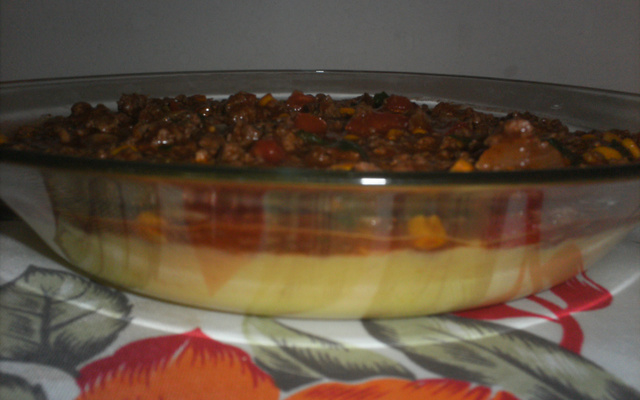 Purê de mandioquinha