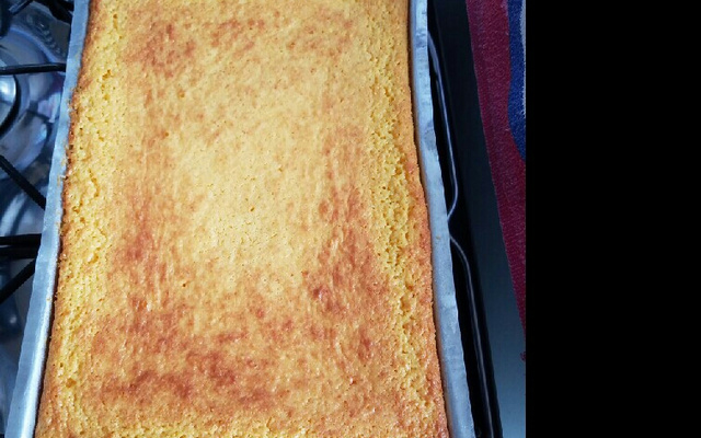 Bolo de milho super cremoso