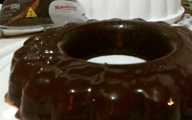 Brigadeirao de microondas