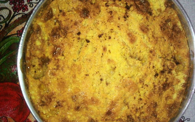 Torta de banana com leite condensado