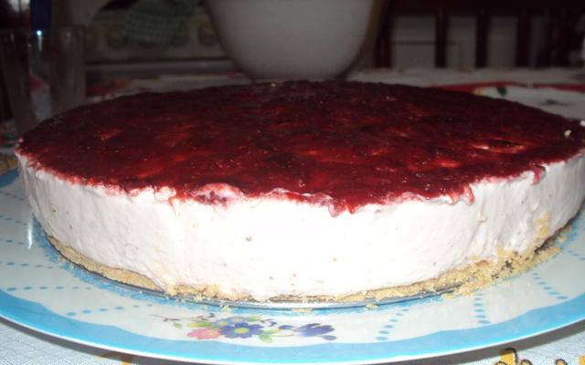 Cheesecake de morango