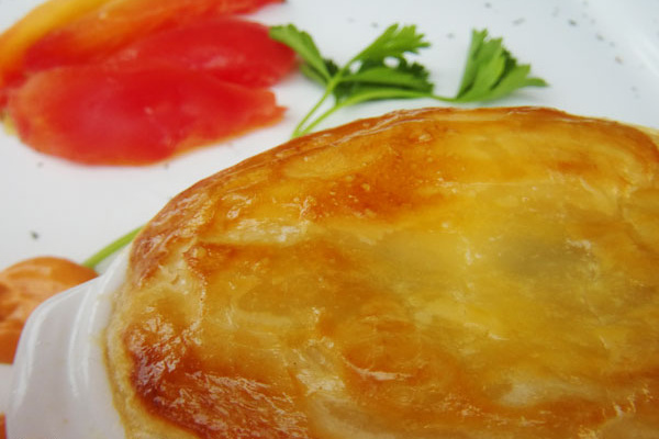 Folhado de Bacalhau à moda do Chef